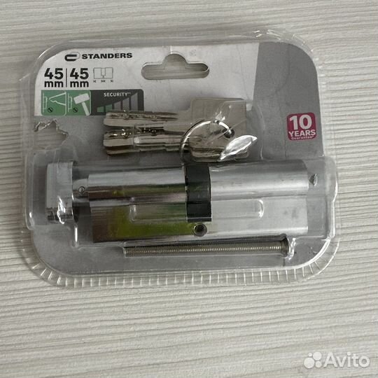 Личинка замка 45+45мм