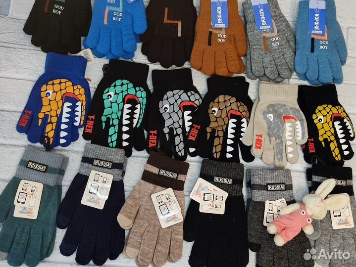 Перчатки и варежки новые