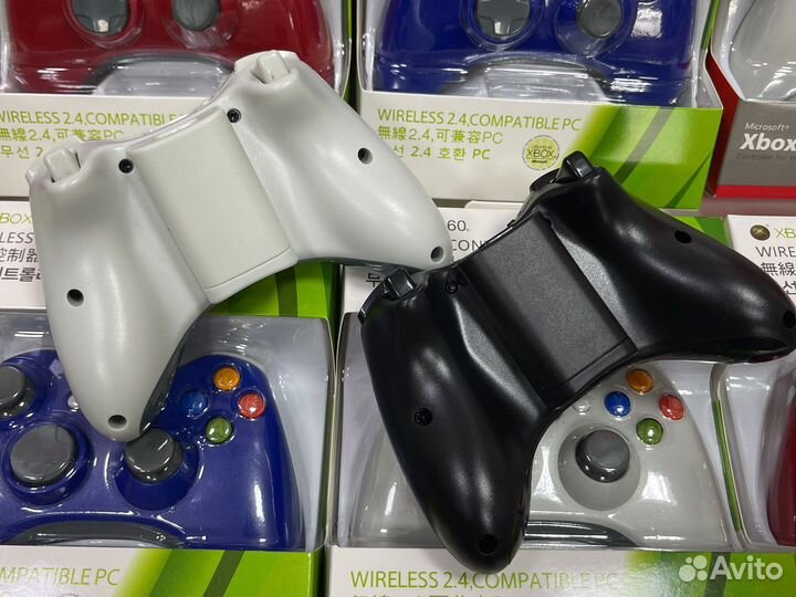 Беспроводные новые джойстики Xbox 360