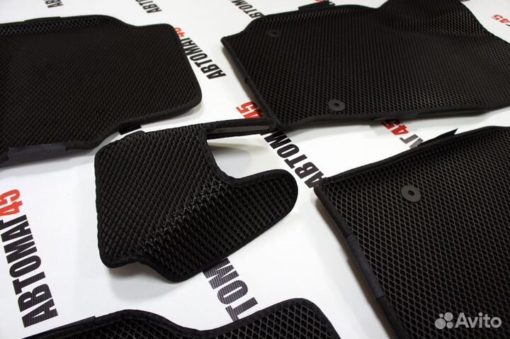 EVA эва коврики Volkswagen Polo седан с бортиком