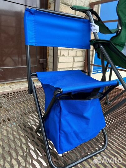 Стул скаладной туристический с рюкзаком мал