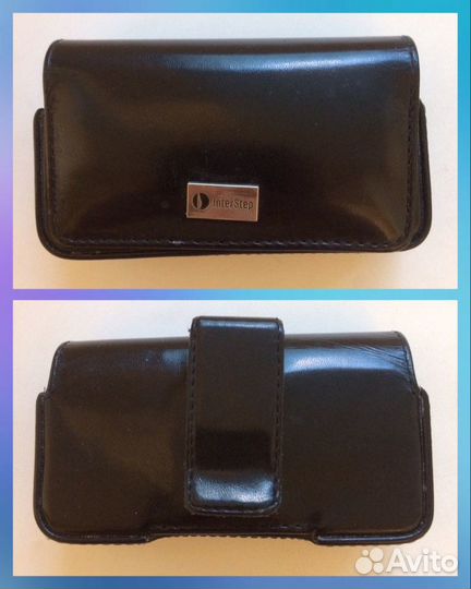Новый кожаный чехол-кобура для телефона