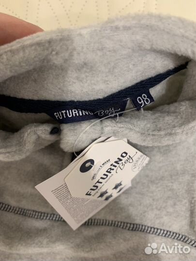 Толстовка флисовая детская