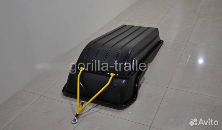 Сани-волокуши с6 тайга 1600 отбойником и обвязкой