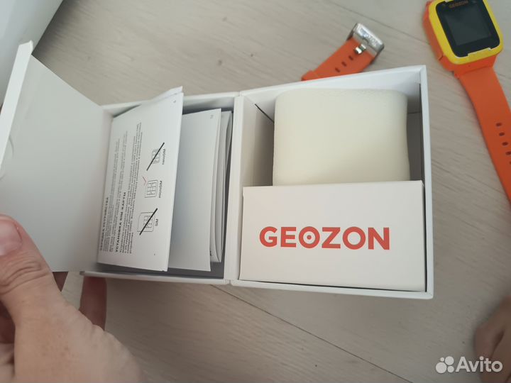 Детские умные часы geozon AIR GPS, оранжевый