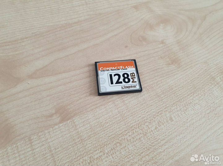 Карта памяти, компакт flash 128 Mb