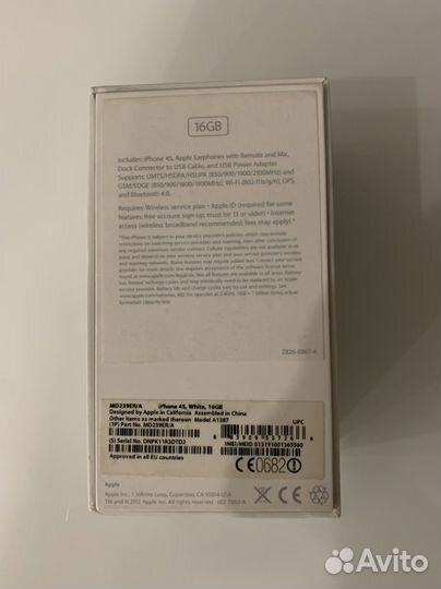 Идеальная коробкаот телефона iPhone 4S