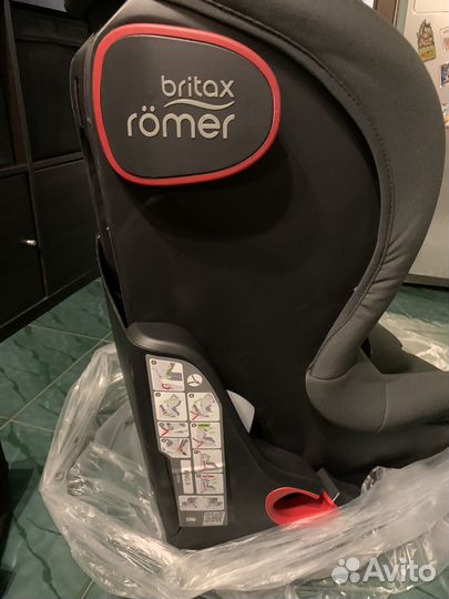 Автомобильное кресло Britax Romer king 2 black