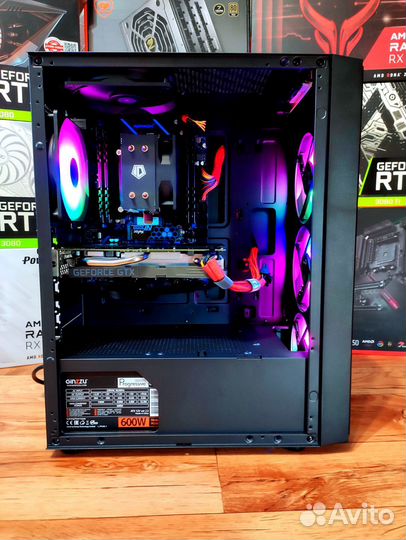Игровой пк intel 8 ядер/GTX 1070 8GB/16GB DDR4/SSD