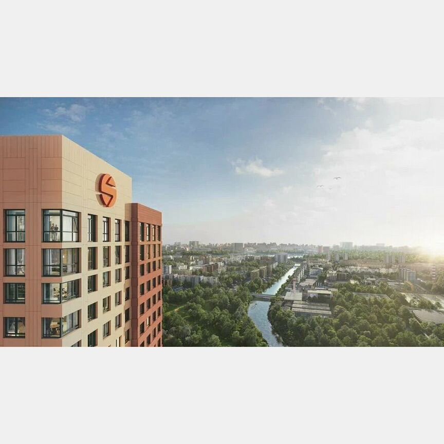 2-к. квартира, 46,6 м², 18/43 эт.