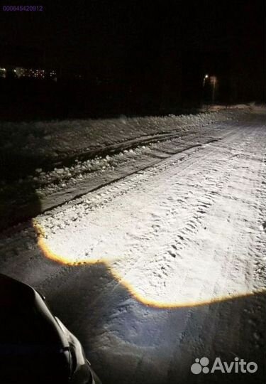 Яркие bi LED лазерные туманки Volkswagen