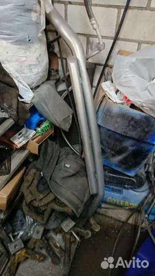 Обвес в виде труб, защита бампера, порогов Kuga 2
