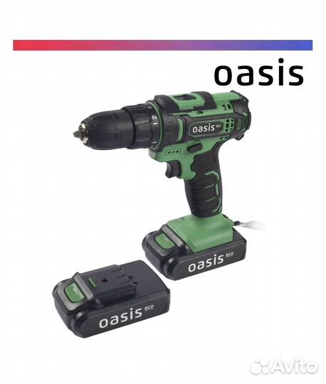 Шуруповерт аккумуляторный Oasis AS-18V новые