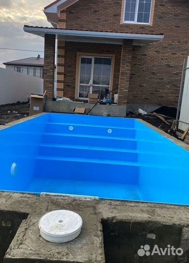 Бассейн для дачи 8м*3м*1,5м