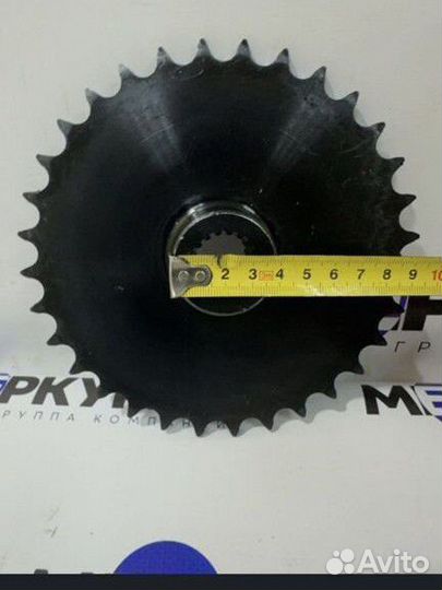 Звезда 32 зуб. для мотобуксировщика на вал буран