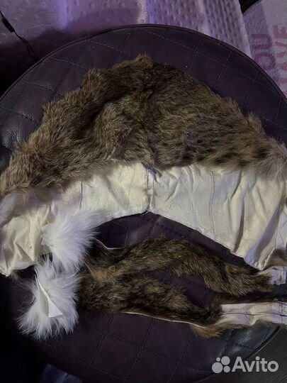 Обрезок шкурки рыси