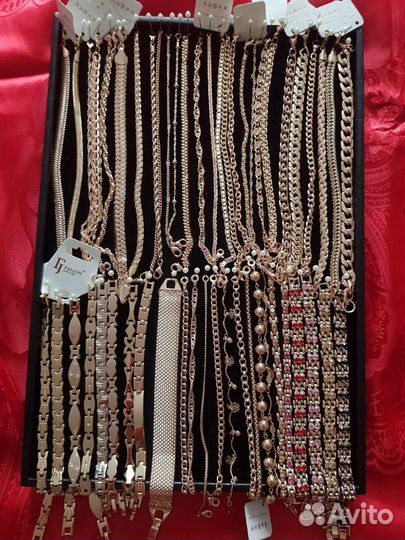 Бижутерия из медицинского золота, доставка бесплат