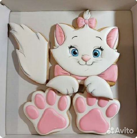 Пряники для торта ручной работы