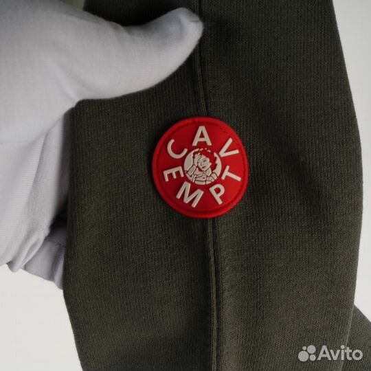 Зип худи Cav Empt №2 базовое серое