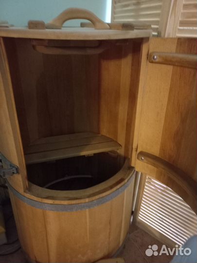 Кедровая бочка б/у, с парогенератором, Роскедр