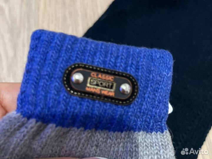 Комплект шапка шарф перчатки 6-8 лет