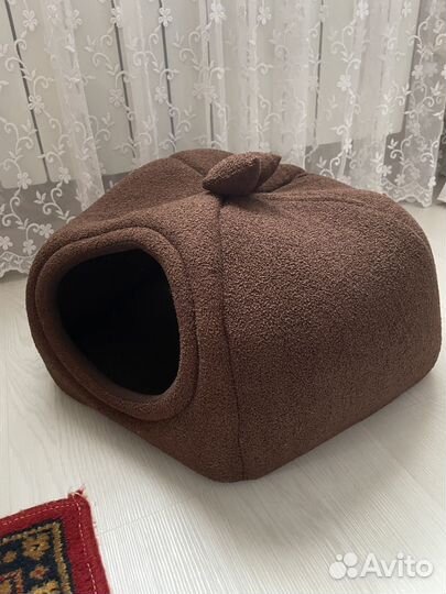 Лежанка домик для собаки