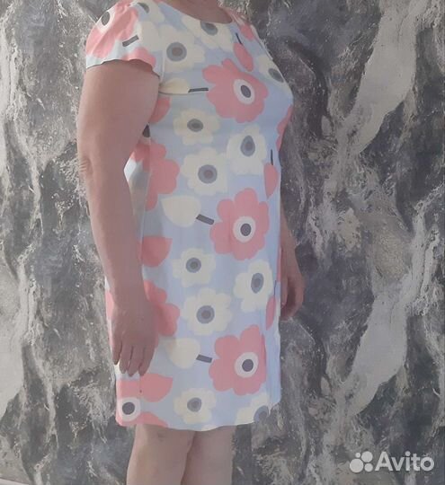 Платье рубашка 50