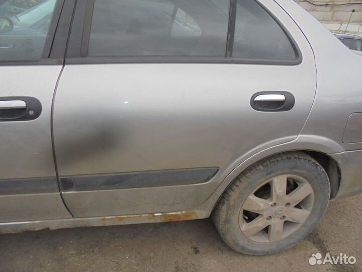 Дверь задняя левая для Almera N16 2000-2006