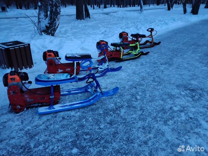 Снегокат с мотором