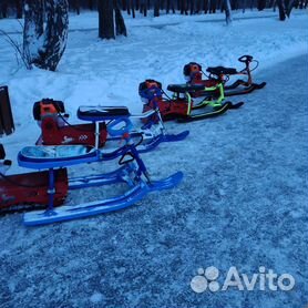 Снегокат детский с мотором SND купить в Москве