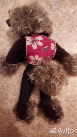 Мягкая игрушка Волк времён СССР