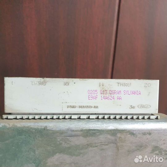 Мозги/эбу Форд фокус 1й мотор 1.6