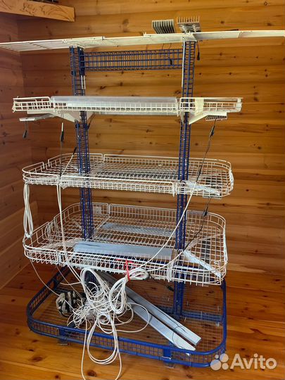 Полка с лампами для рассады 1,2*1,0м