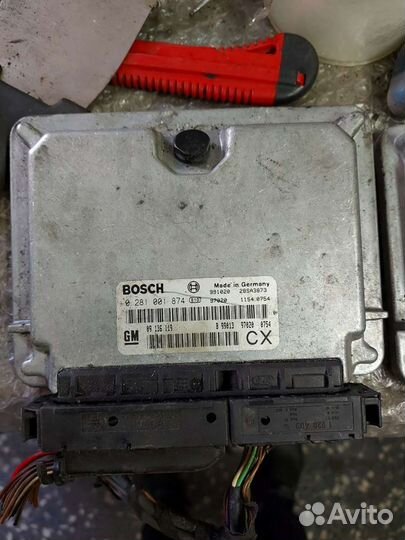 Блок управления двигателем Opel Vectra B 2.0 TDi