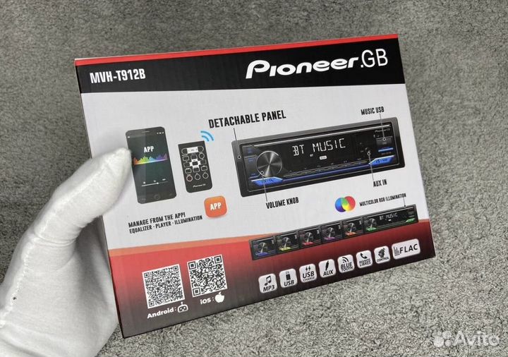 Магнитола pioneer новая