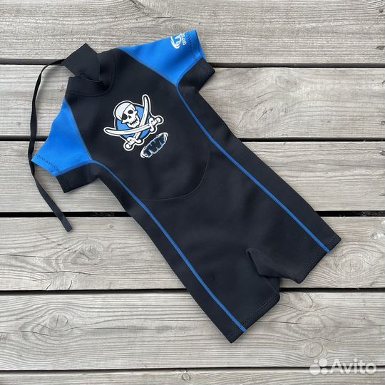 Гидрокостюм детский 110-116 размер 5-6 лет неопрен