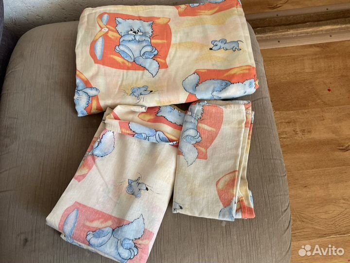 Постельное белье в детскую кроватку