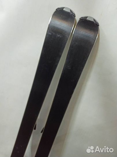 Горные лыжи 140 с ботинками 36 отличное состояние