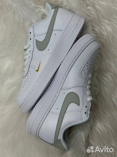 Nike Air Force 1 white для девушек