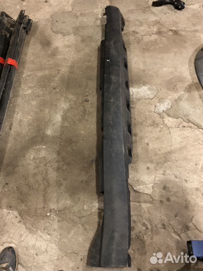 Накладка на порог (наружняя) на Mini Cooper S