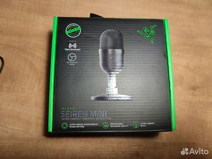 Студийный USB микрофон Razer Seiren Mini