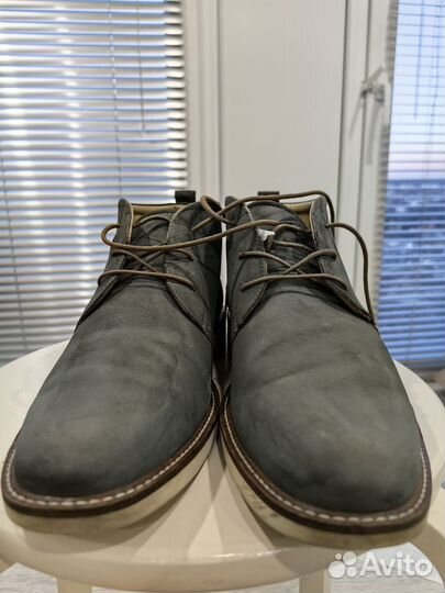 Ботинки мужские ecco кожаные на весну Словакия