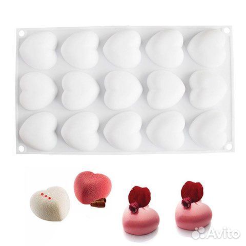 Силиконовая форма для муссовых десертов