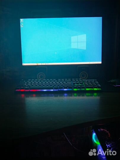 Игровой пк с монитором