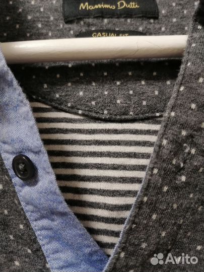 Massimo Dutti хлопок 100, поло унисекс 46