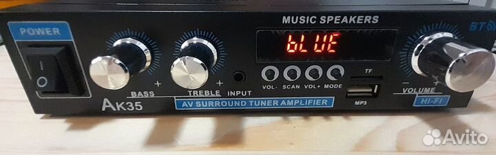 Цифровые Усилители звука AK35 с тюнером