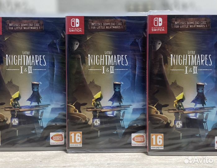 Little Nightmares 1 & 2 (Новый Картридж) Switch