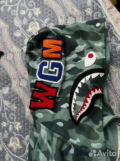 Зип худи bape