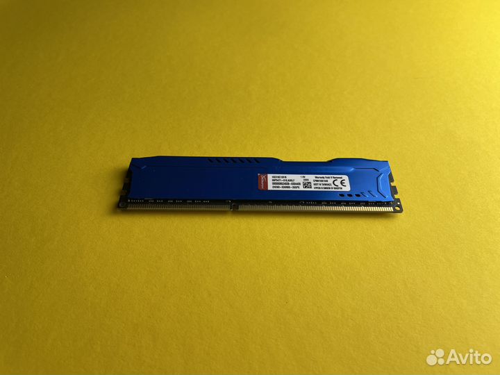 DDR3 8 GB 1600 mhz HyperX Fury для пк Новая