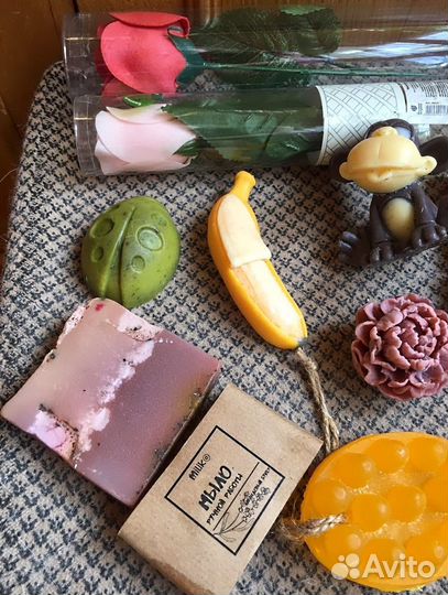 Натуральное мыло (мед травы оливковое масло абрико